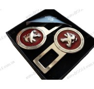 Заглушка ремня безопасности с логотипом Peugeot 405 87-97 (Libao)