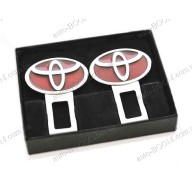 Заглушка ремня безопасности с логотипом Toyota Vista 94-98 (Libao)