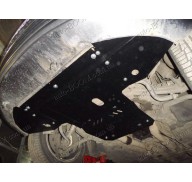 Защита двигателя, АКПП и радиатора Audi A8 02-10 (Кольчуга 1.0123.00)