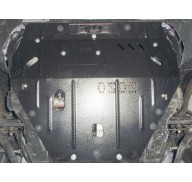Защита двигателя, КПП и радиатора FAW Besturn B50 10- (Кольчуга 1.0509.00)
