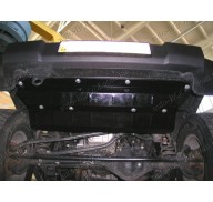 Защита радиатора Jeep Wrangler Rubicon CRD 08- (Кольчуга 1.0235.00)