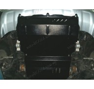 Защита двигателя, радиатора Mitsubishi Pajero Sport 2 08- (Кольчуга 1.0410.00)