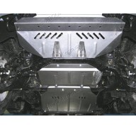 Защита двигателя, КПП и раздатки SsangYong Rexton 03-11 (Кольчуга 1.0146.00)